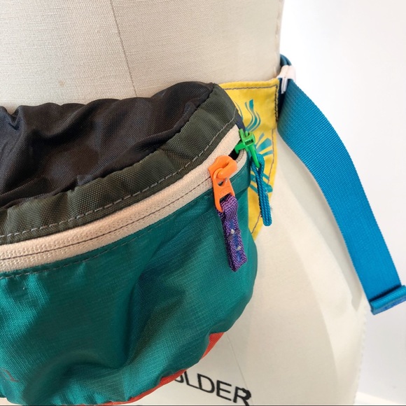 COTOPAXI Bataan 3L Fanny Pack Hip Pack Teal/Black/Orange - Picture 2 of 7